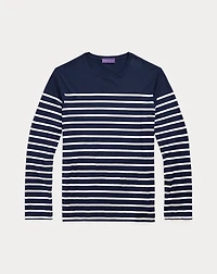 Striped Lisle Long-Sleeve T-Shirt 