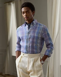 Plaid Linen Shirt