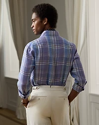 Plaid Linen Shirt