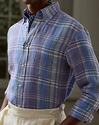 Plaid Linen Shirt