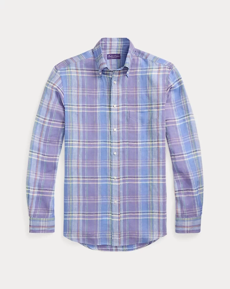 Plaid Linen Shirt