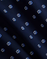 Geometric-Print Camp Shirt