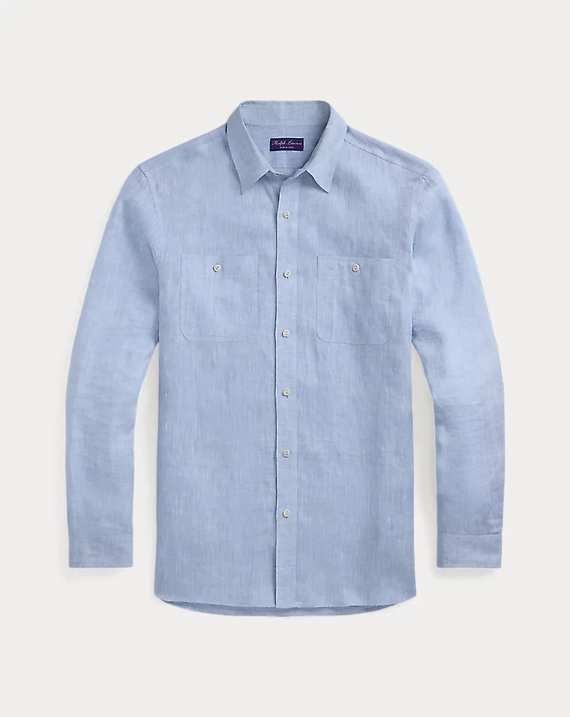 Linen Chambray Shirt