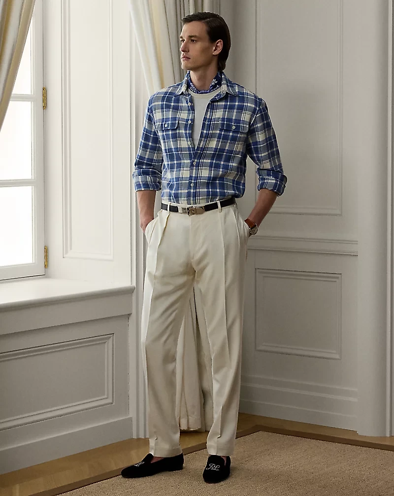 Plaid Twill Shirt