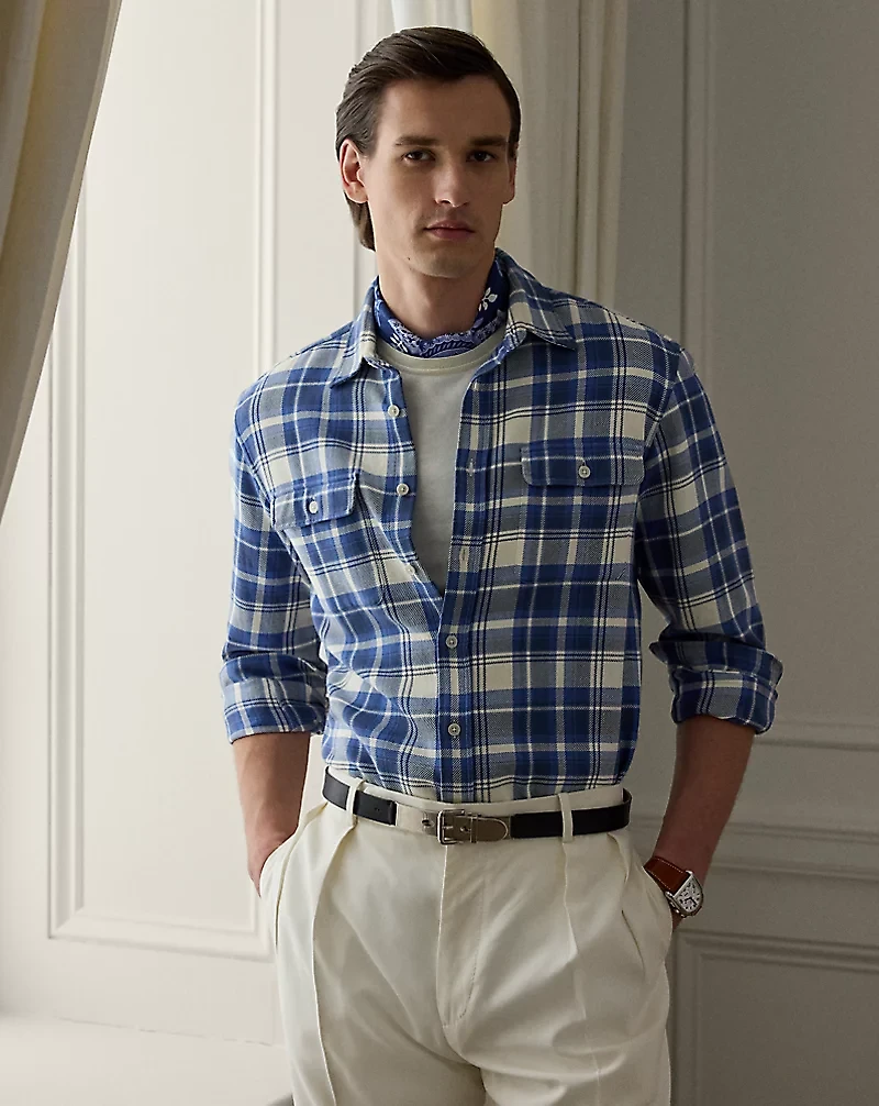 Plaid Twill Shirt