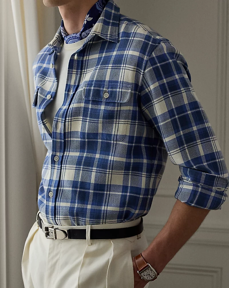 Plaid Twill Shirt