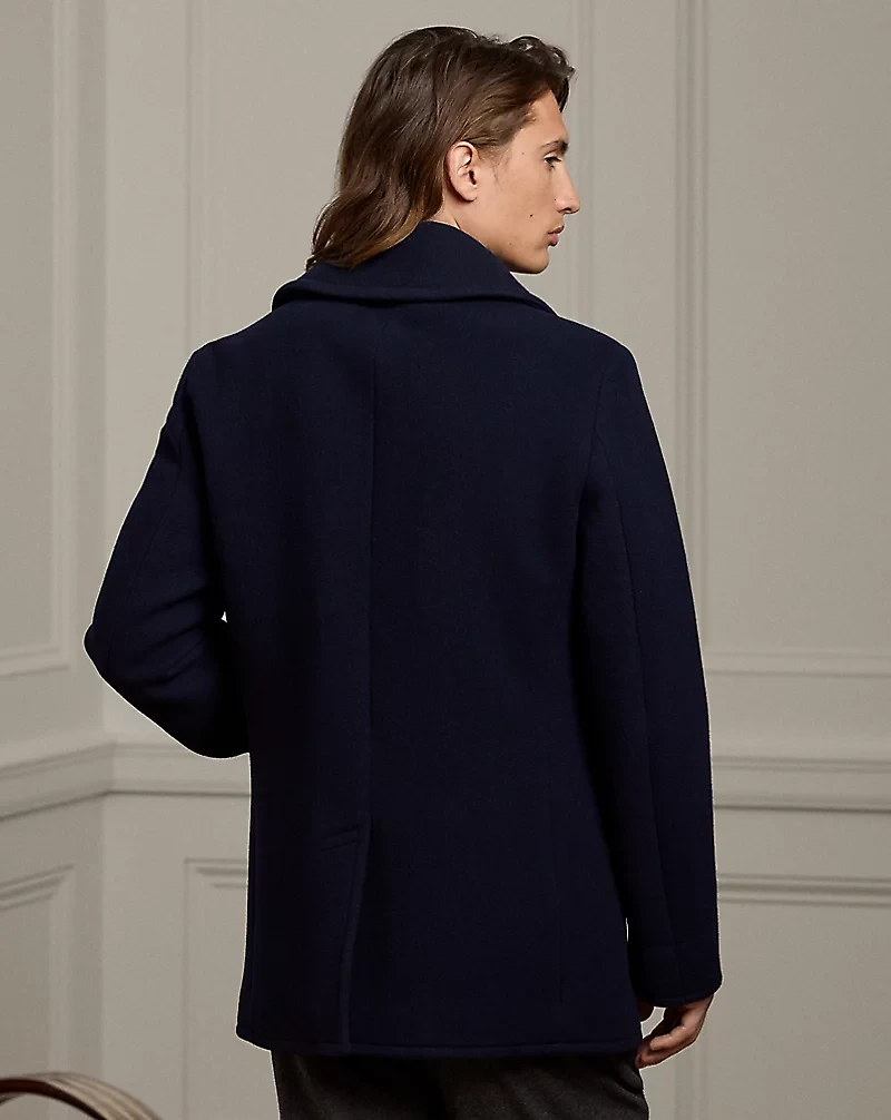 Fullerton Wool-Cashmere Peacoat