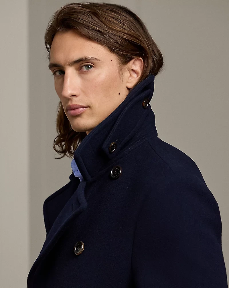 Fullerton Wool-Cashmere Peacoat