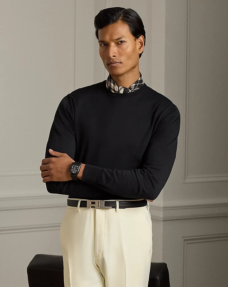 Cotton Crewneck Sweater