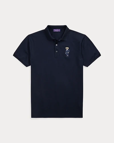 Custom Slim Polo Bear Piqué Polo Shirt 