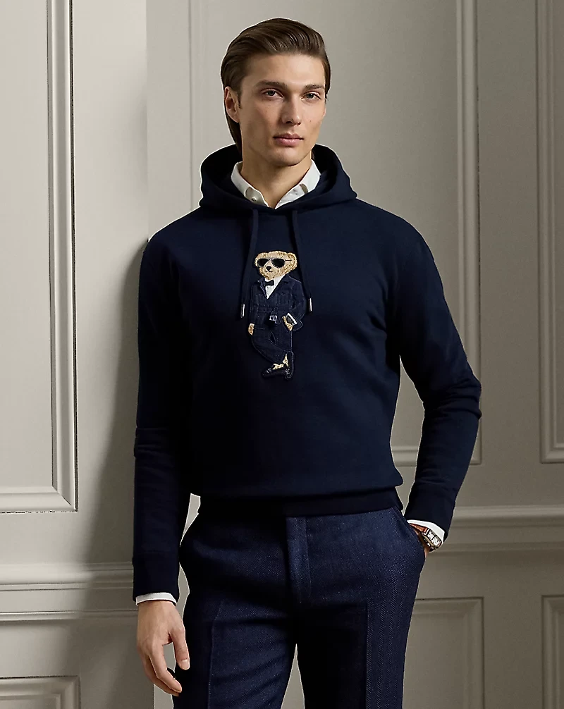 Polo Bear Fleece Hoodie