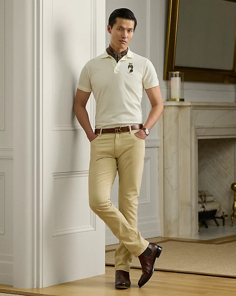 Custom Slim Polo Bear Piqué Shirt