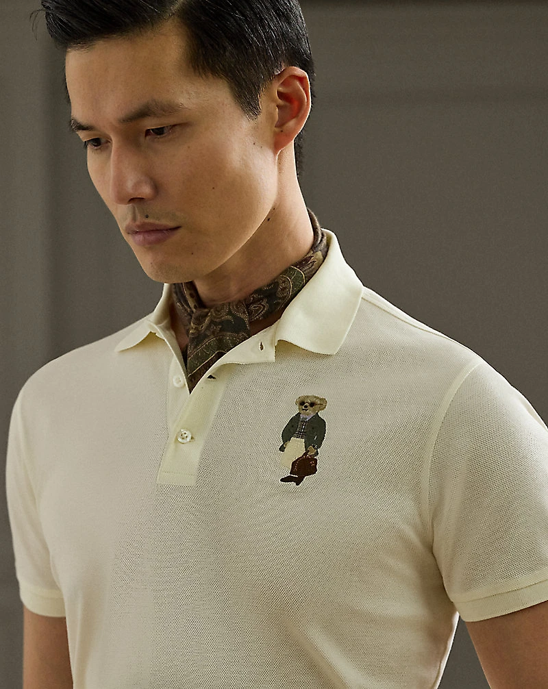 Custom Slim Polo Bear Piqué Shirt