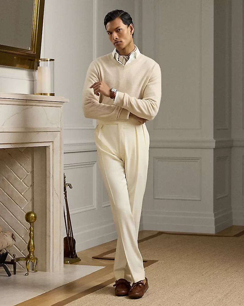 Cashmere V-Neck Sweater