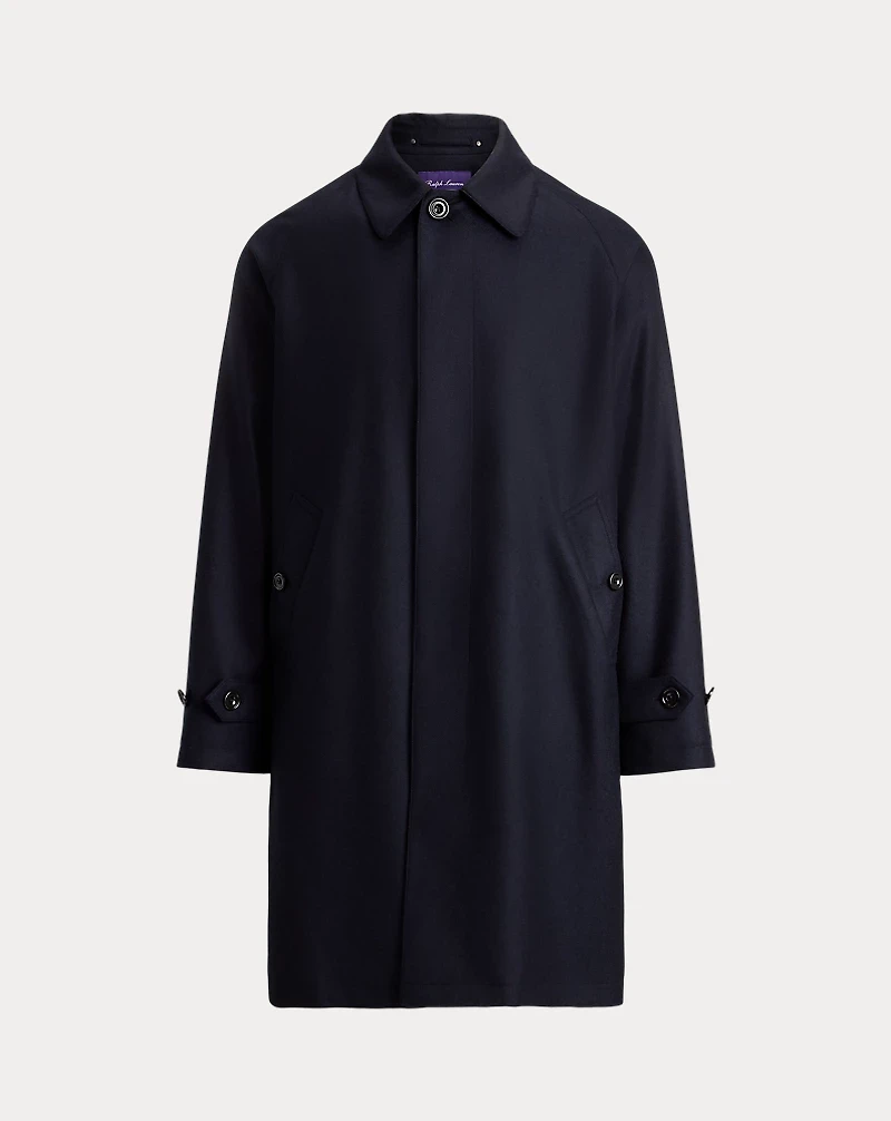 Waldridge Wool-Cashmere Walking Coat
