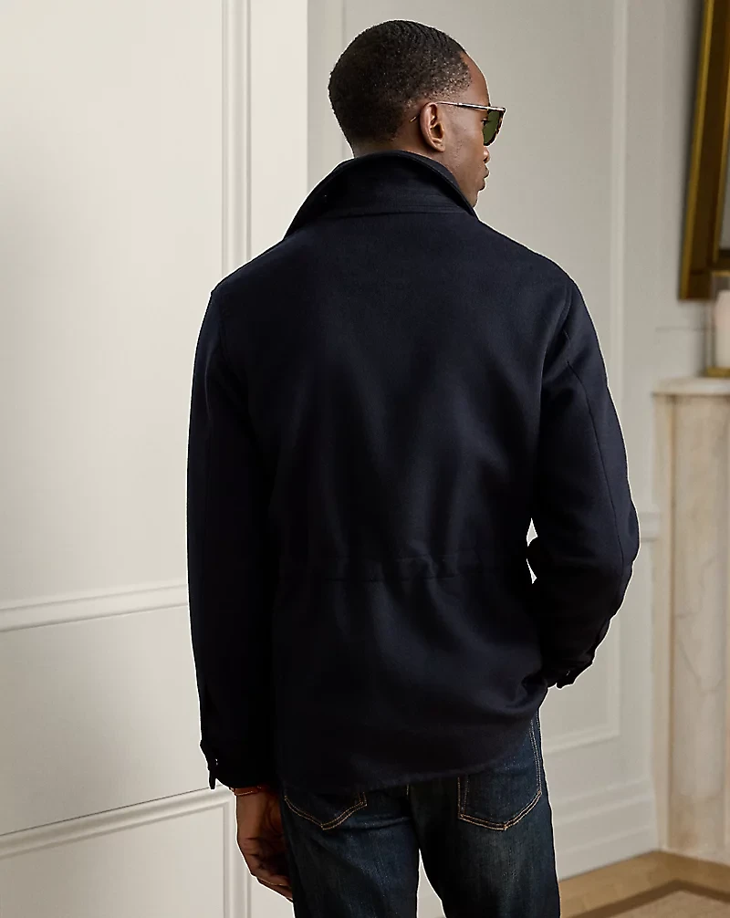 Ripley Wool-Cashmere Four-Pocket Jacket