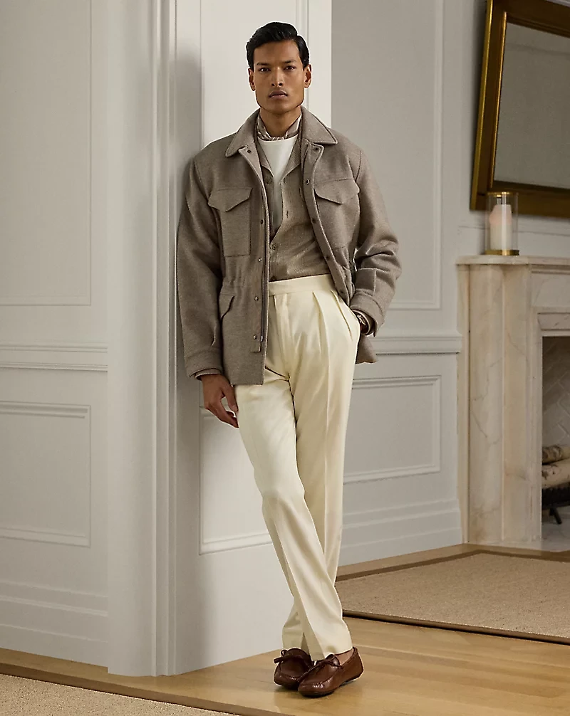 Ripley Wool-Cashmere Four-Pocket Jacket