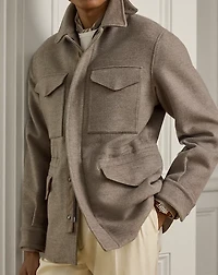 Ripley Wool-Cashmere Four-Pocket Jacket