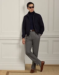 Felton Cashmere-Blend Bomber Jacket