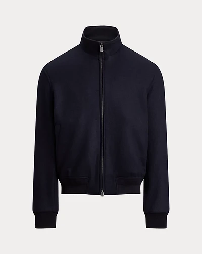 Felton Cashmere-Blend Bomber Jacket