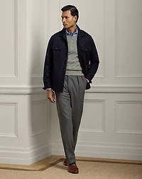 Felton Cashmere-Blend Shirt Jacket