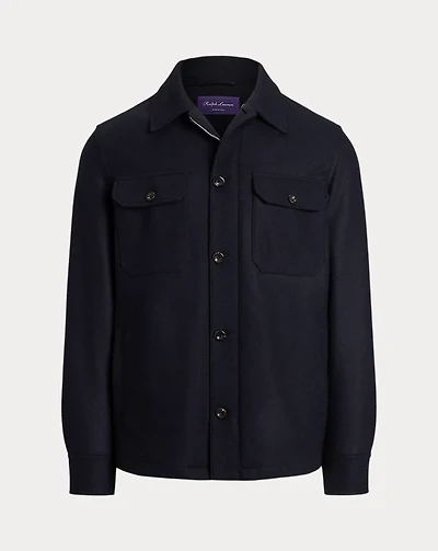 Felton Cashmere-Blend Shirt Jacket