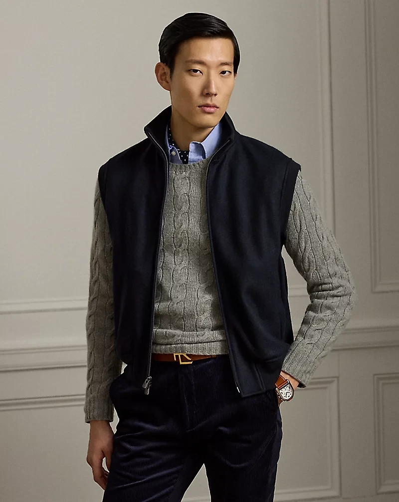 Felton Cashmere-Blend Vest