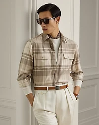 Plaid Cashmere Shirt