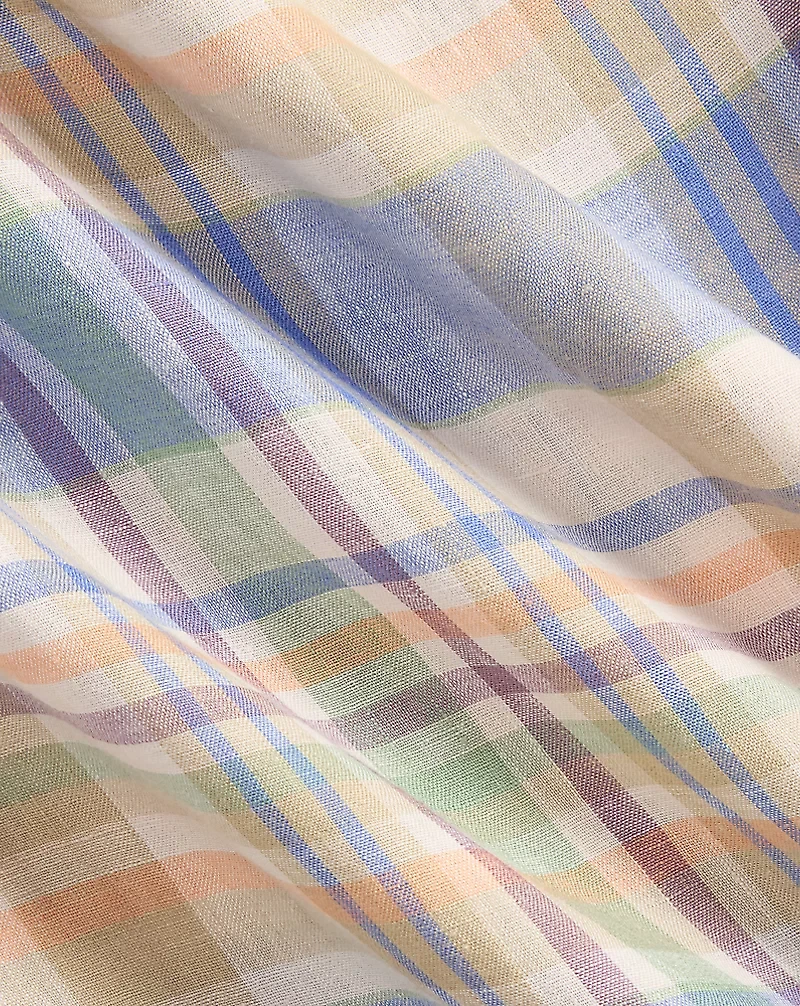 Plaid Linen Shirt