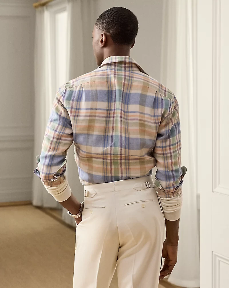 Plaid Linen Shirt