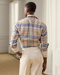 Plaid Linen Shirt