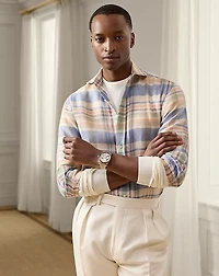 Plaid Linen Shirt