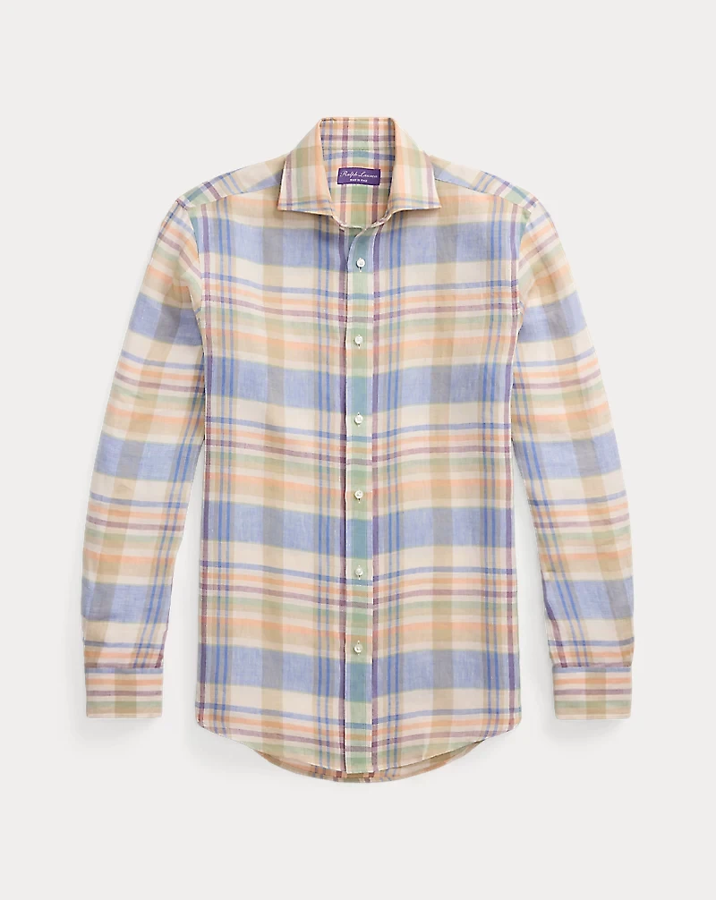 Plaid Linen Shirt