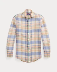 Plaid Linen Shirt
