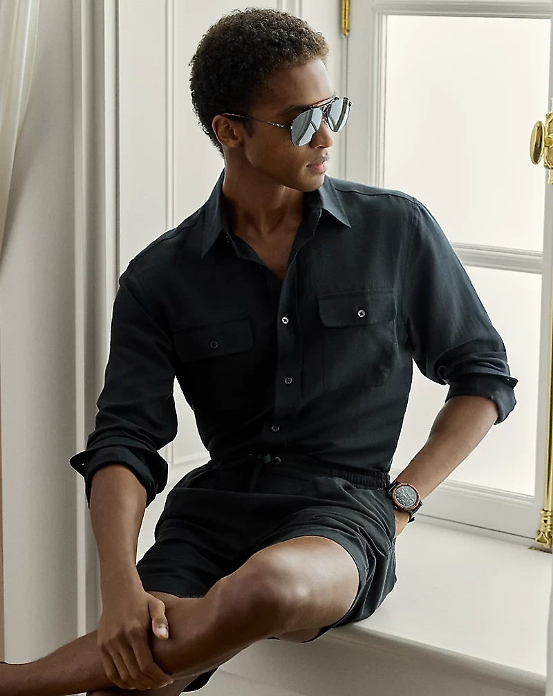 Silk-Linen Shirt
