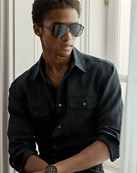 Silk-Linen Shirt
