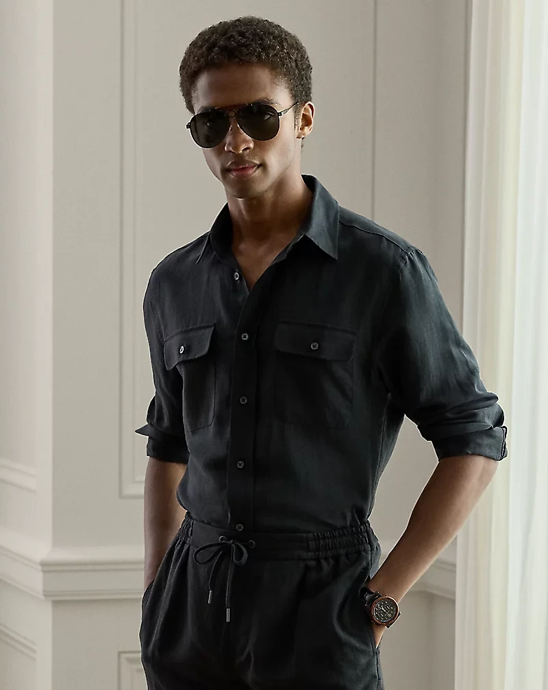 Silk-Linen Shirt