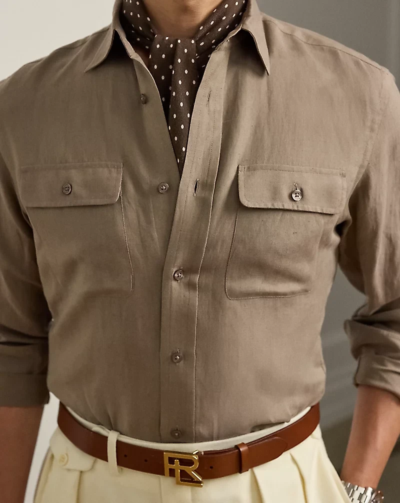 Silk-Linen Shirt