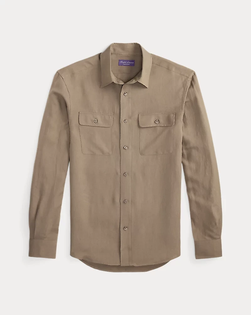 Silk-Linen Shirt
