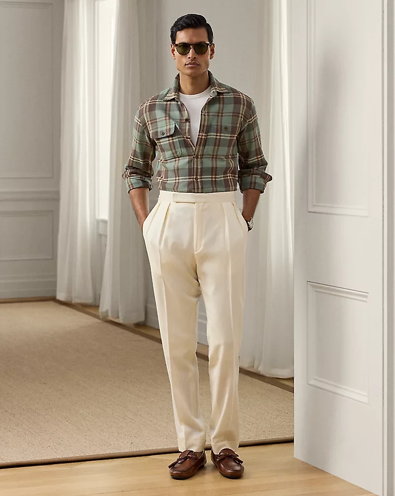 Plaid Twill Shirt