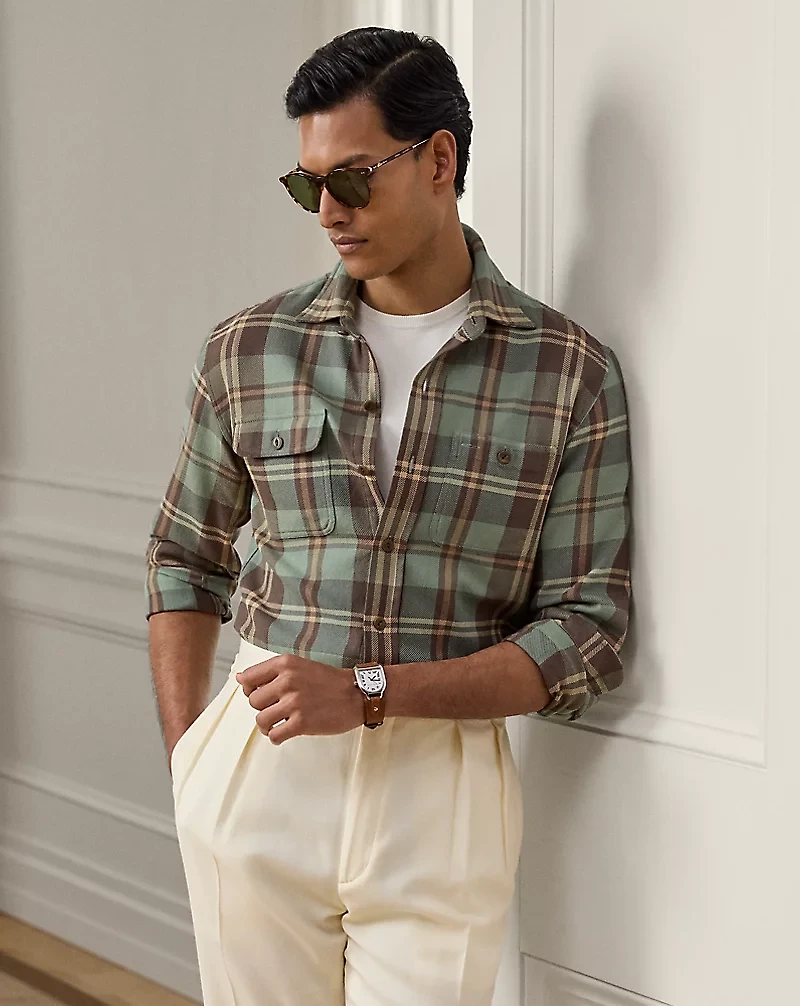 Plaid Twill Shirt