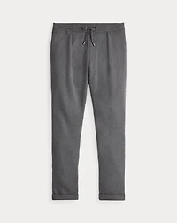 Cotton-Cashmere Fleece Drawstring Pant