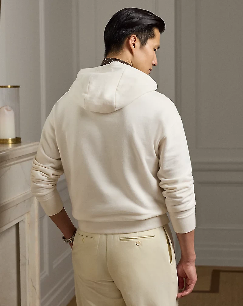 Polo Bear Cotton-Cashmere Fleece Hoodie