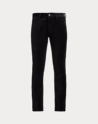 Slim Fit Velvet Five-Pocket Pant