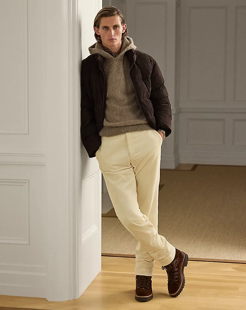 Cashmere-Wool Hooded Sweater