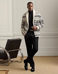 Cashmere Shawl Cardigan