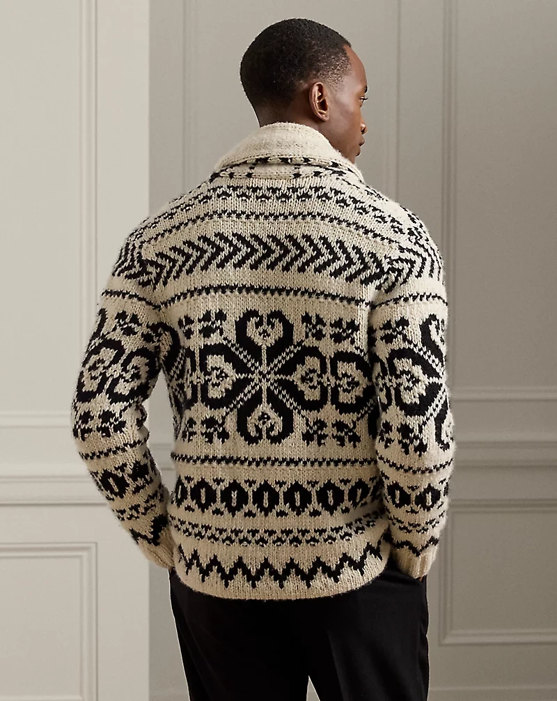 Cashmere Shawl Cardigan