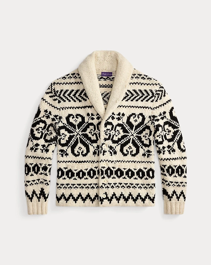 Cashmere Shawl Cardigan