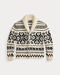 Cashmere Shawl Cardigan