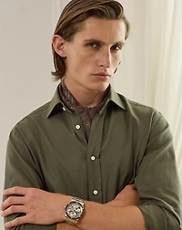 Glen Check Twill Shirt